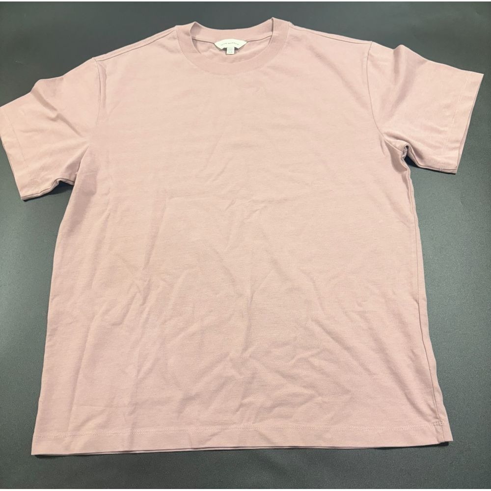 Club‎ Monaco NWOT Men's Crew Neck Blush Pink 100% Cotton T-Shirt Size Medium
